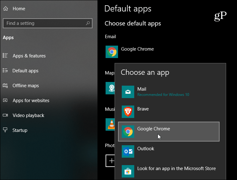 3 Domyślne aplikacje Windows 10