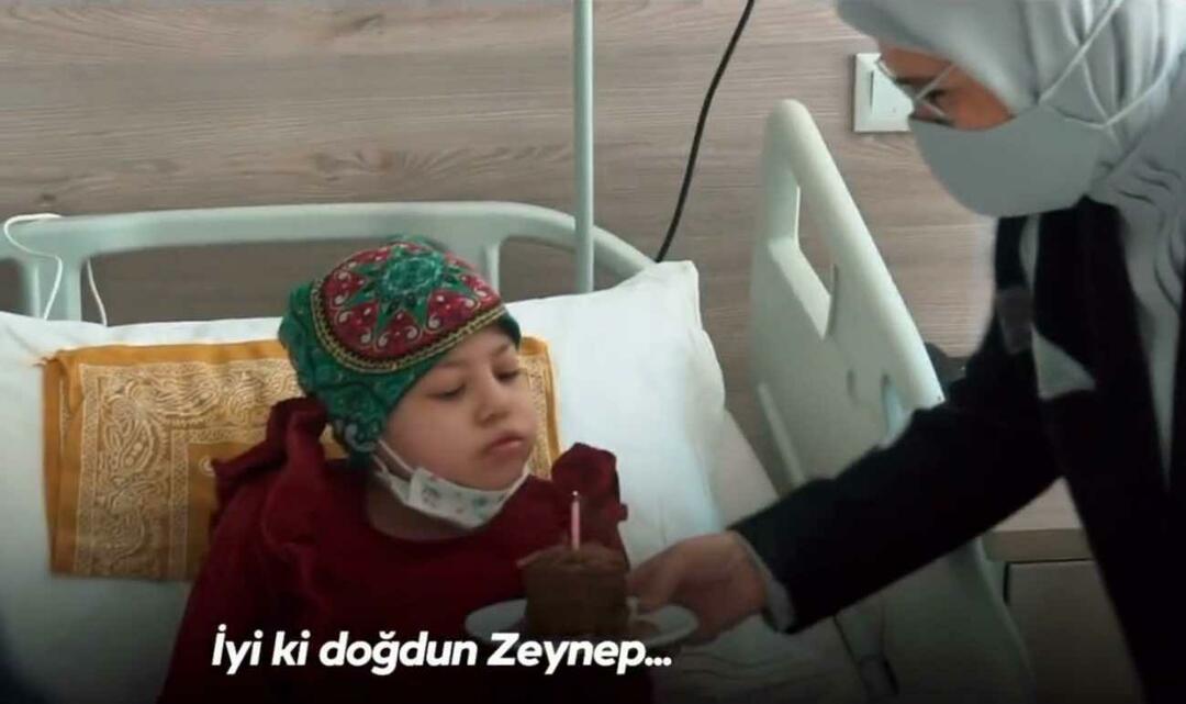Emine Erdoğan odwiedziła dzieci chore na raka