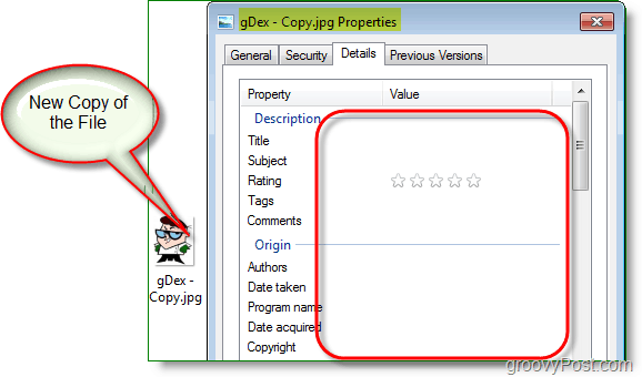 Instrukcje usuwania osobistych metadanych z plików w systemie Windows 7