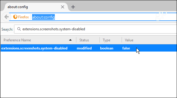 about-config value