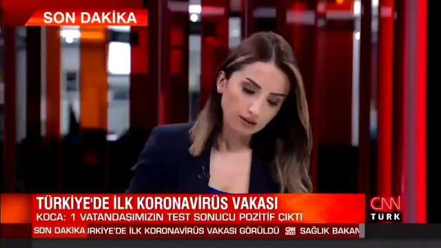 Reporter CNN Türk Duygu Kaya złapał koronawirusa!