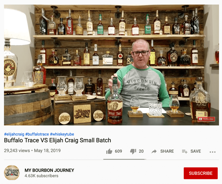 Mój film Bourbon Journey z YouTube