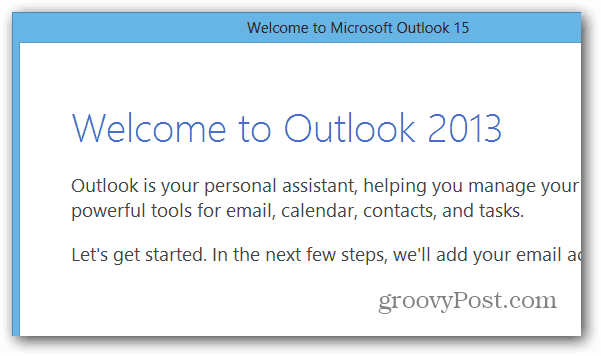 Outlook w pakiecie Office 2013