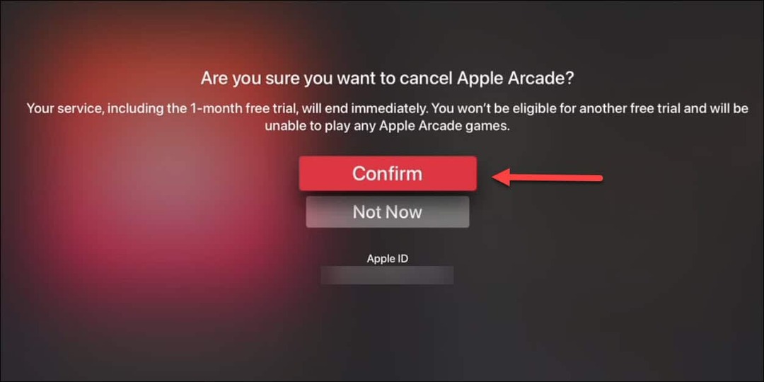 Jak anulować Apple Arcade