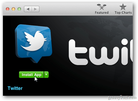 Oficjalna aplikacja Twitter OS X
