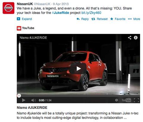 nissanuk #jukeride post wideo