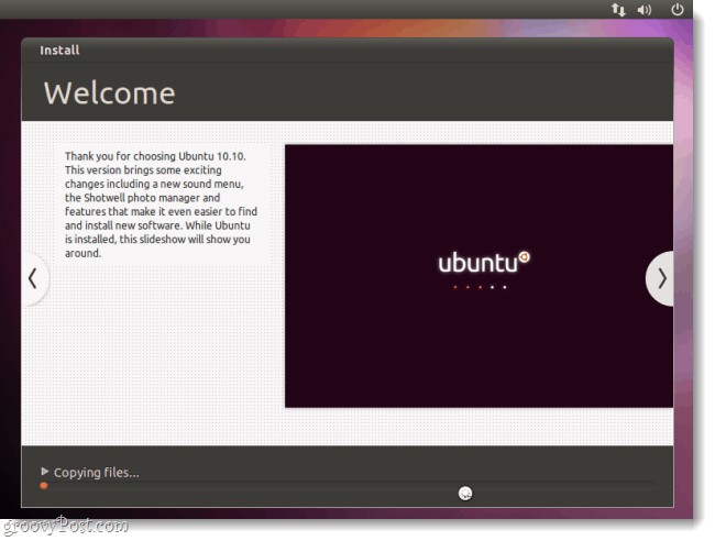 Ubuntu instaluje się automatycznie