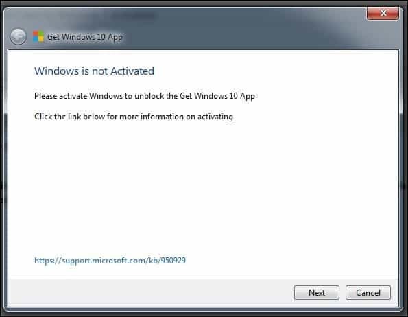 Aktywacja systemu Windows 7