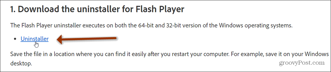 Jak odinstalować Adobe Flash z Windows 10