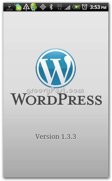 Wordpress na Androida w wersji 1.33