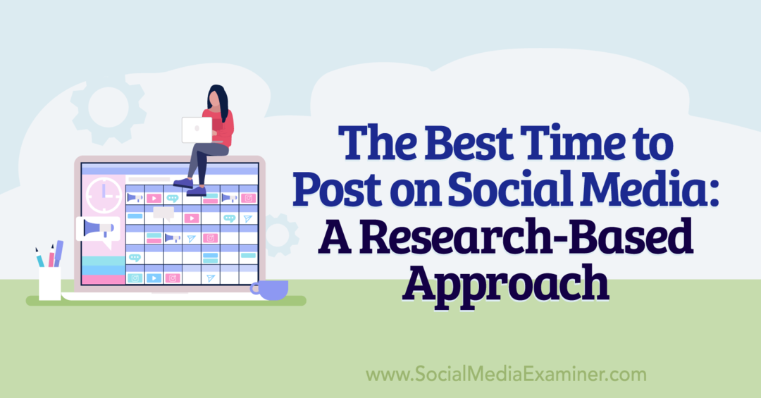 Najlepszy czas na publikowanie w mediach społecznościowych: podejście oparte na badaniach autorstwa Anny Sonnenberg
