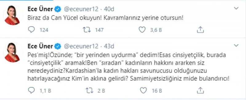 Odpowiedz Deniz Çakır od gospodarza Ece Üner!
