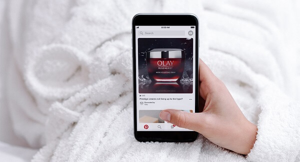 Pinterest rozszerza Promowane wideo przy maksymalnej szerokości na wszystkie marki.