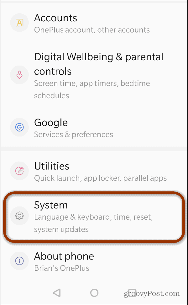 24-godzinny system Android