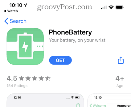 Zainstaluj aplikację PhoneBattery z App Store
