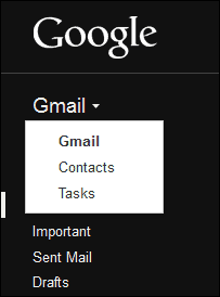 outlook.com do kontaktów Gmail otwarty