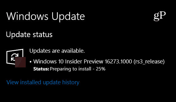 Windows 10 Insider Preview Kompilacja 16273 na PC już dostępna