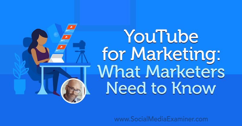 YouTube for Marketing: Co powinni wiedzieć marketerzy, zawiera spostrzeżenia Nicka Nimmina na temat podcastu Social Media Marketing.
