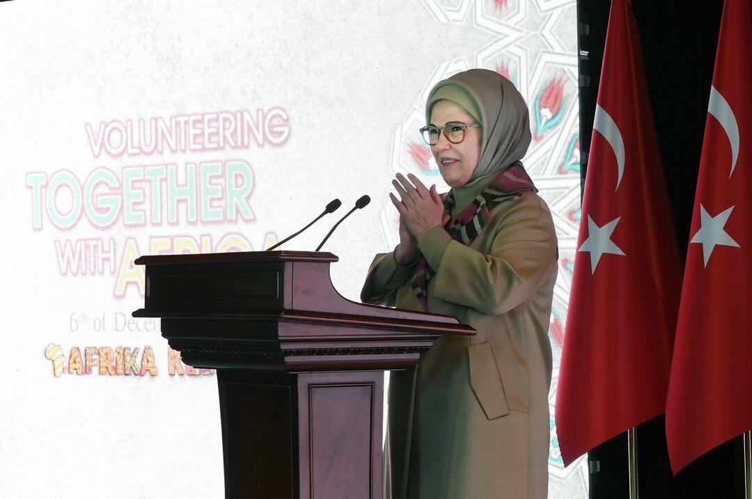 Emine Erdogan wygłosiła przemówienie w programie African House Association