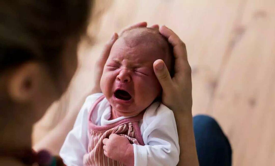 jaki jest styl płaczu niemowląt