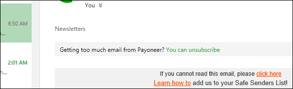 Jak wypisać się z list mailingowych