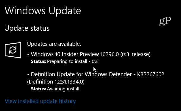 Microsoft wydaje Windows 10 Preview Build 16296 na PC