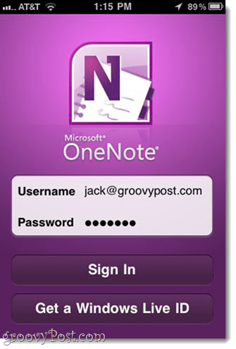 OneNote na iPhone (bezpłatny od Microsoft)