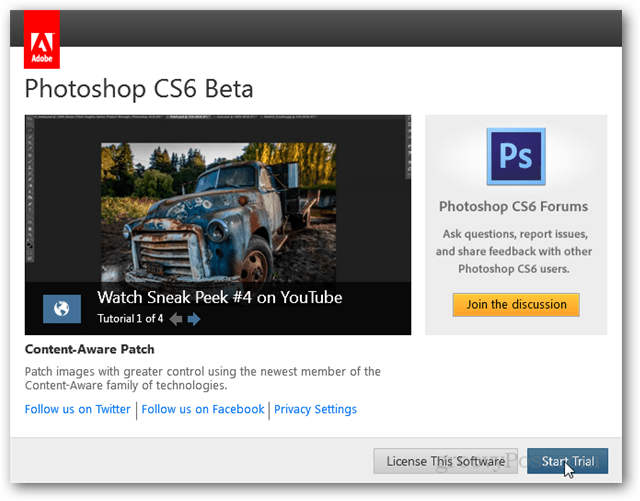 instalacja Photoshopa CS6 zakończona
