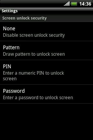 Blokada bezpieczeństwa Androida