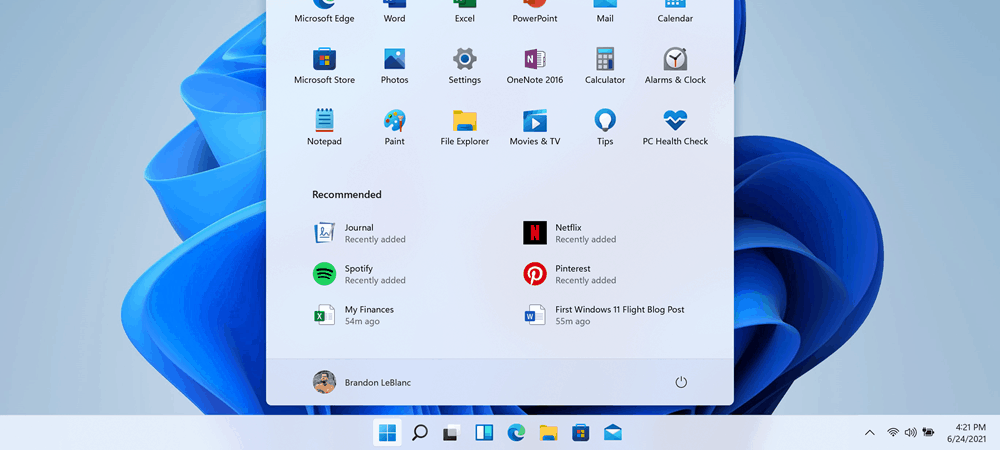 Jak wyświetlić lub ukryć najczęściej używane aplikacje w menu Start systemu Windows 11?