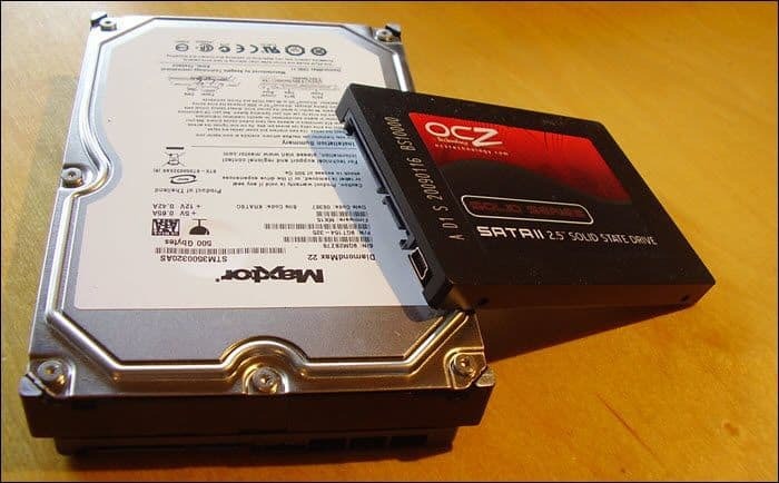 Dysk twardy vs. Dysk SSD