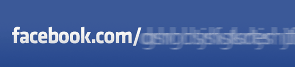 profil URL niestandardowej nazwy użytkownika na Facebooku