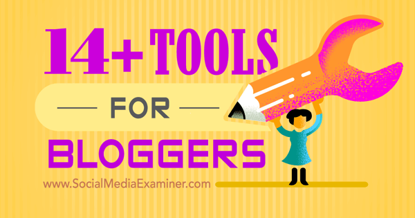 narzędzia blogera do typowych zadań