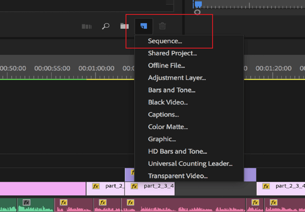 Możliwość edycji sekwencji w Adobe Premier Pro.