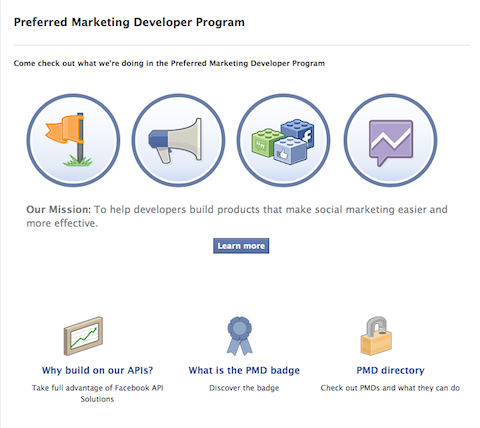 preferowany program marketingowy na Facebooku