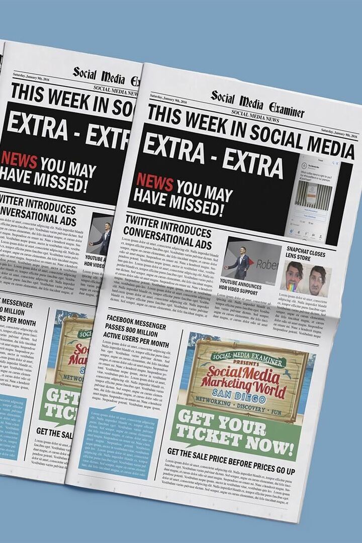 Twitter wprowadza reklamy konwersacyjne: w tym tygodniu w mediach społecznościowych: Social Media Examiner
