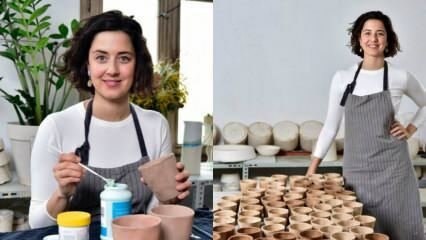Sławna aktorka Melis Birkan rozpoczęła swoją twórczość ceramiczną