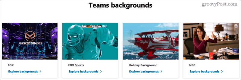 Witryna środowisk Microsoft Teams