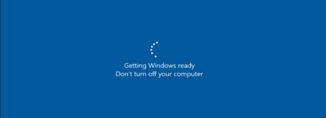 Przygotowywanie systemu Windows utknęło