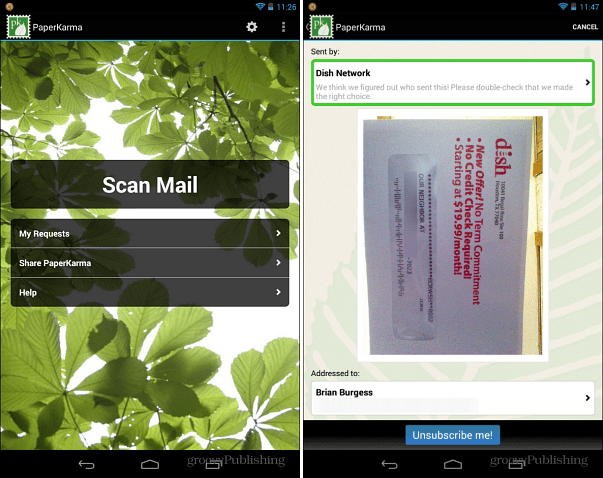 Jak zatrzymać niechcianą pocztę za pomocą aplikacji mobilnej PaperKarma