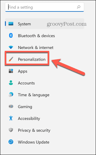 ustawienia personalizacji systemu Windows