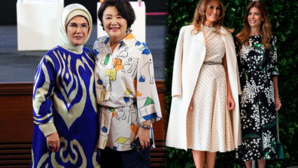 Ubrania Pierwszej Damy są oznaczone szczytem G 20!