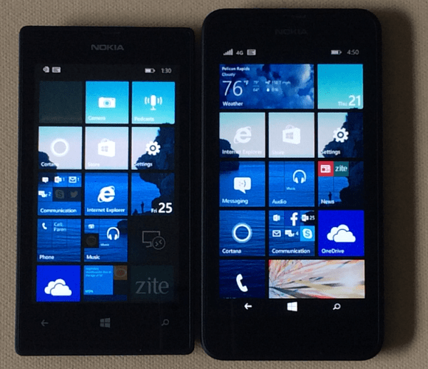 Nokia Lumia 520 i 635