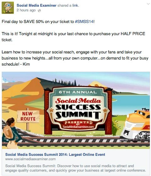 oferta szczytu sukcesu w mediach społecznościowych