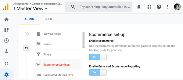 Wskazówka Google Analytics, jak skonfigurować raporty e-commerce