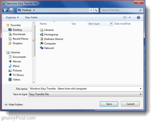 Narzędzie łatwego transferu w systemie Windows 7 - Krótki przewodnik