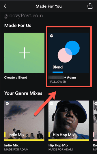 spotify wynik mieszania