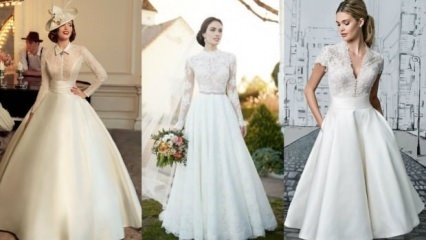Moda suknia ślubna w stylu vintage