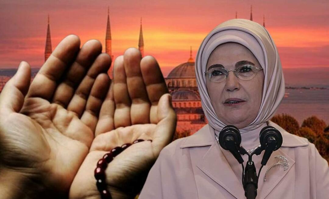 Wiadomość Emine Erdogan od Berata Kandili! „Niech utrwali żywotność naszego narodu”