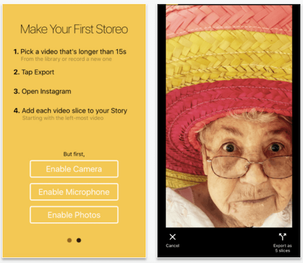 Konwertuj swoje filmy wideo na bezproblemowe Instagram Stories za pomocą Storeo.